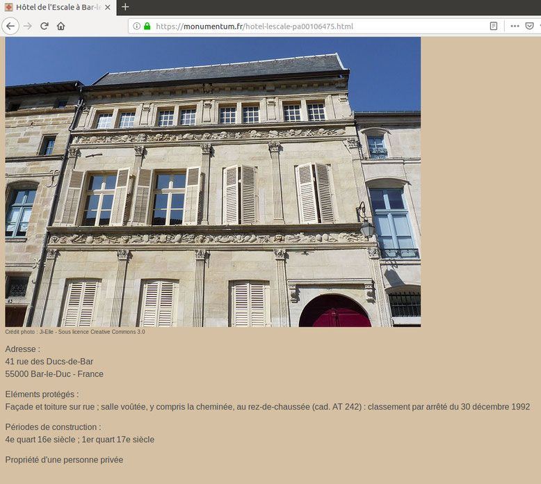 Hôtel de l' Escale  à Bar-le-Duc