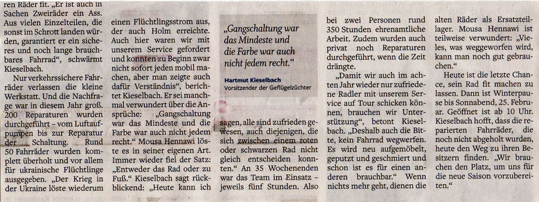 Wedel - Schulauer - Tageblatt 26.11.2022