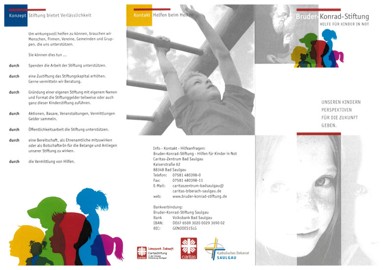 Flyer Bruder-Konrad-Stiftung