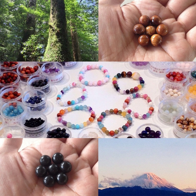 屋久杉☆パワーストーンブレスレット☆オーダーページ☆ 【公式通販】