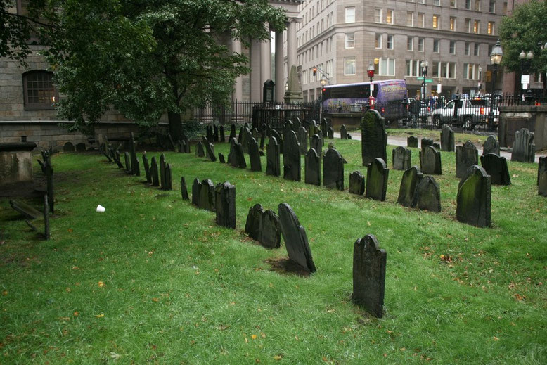 King's Chapel burial ground, Boston