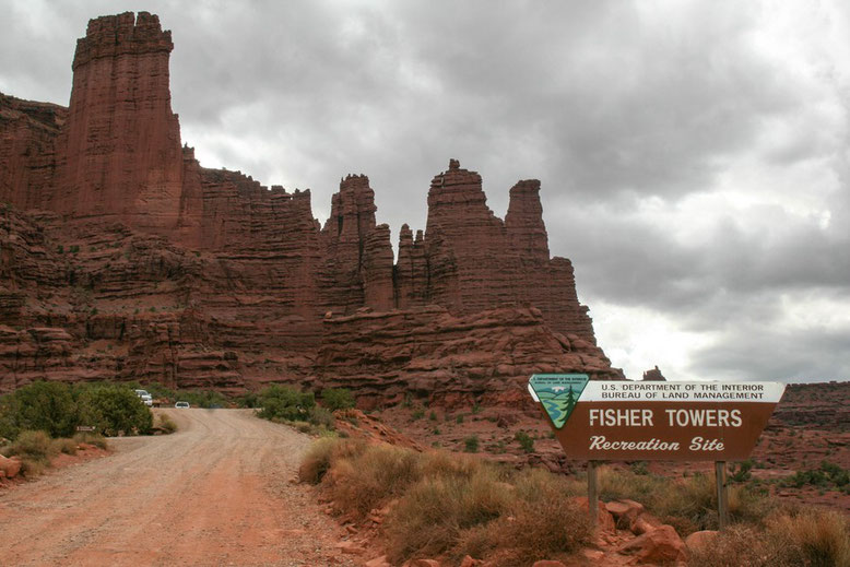 Moab - Fisher Towers - Onion Creek Road