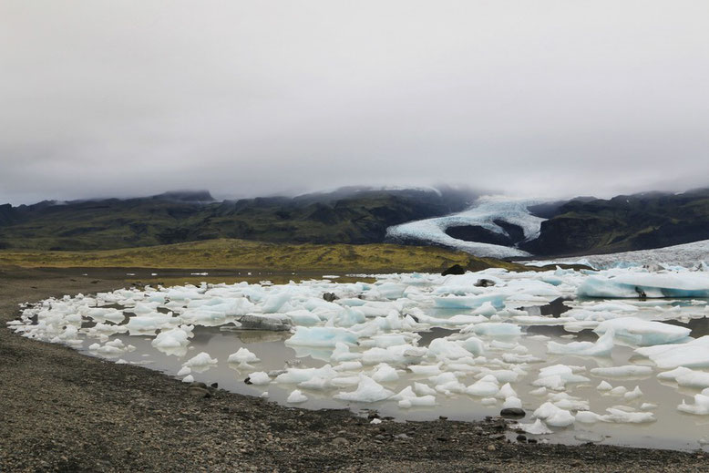 Fjallsárlón Gletscher Lagune