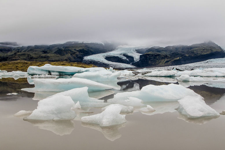 Fjallsárlón Gletscher Lagune