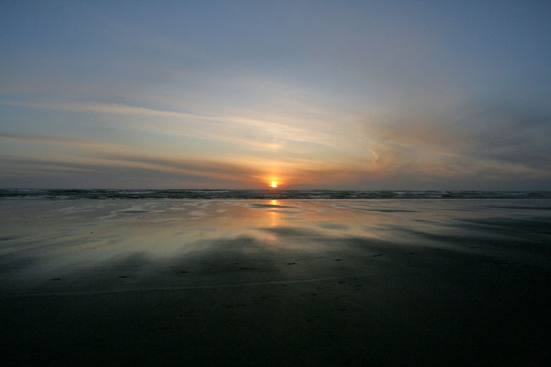 Sonnenuntergang Ocean Shores