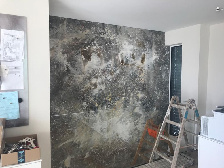 Raumasustatter aufgepasst - Kunst direkt an die Wand
