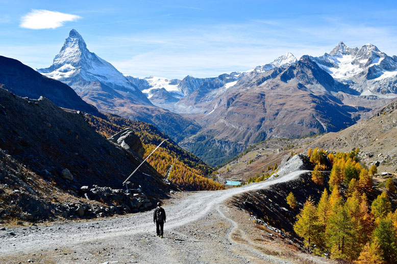 2 Hikes in Zermatt, Switzerland - 5 Lakes Hike - In the Direction of Grindjisee