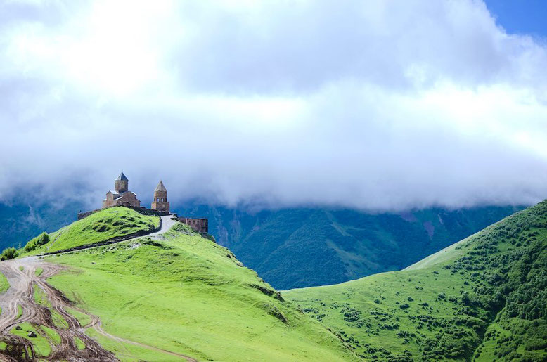 Gergeti Trinity Church in Georgia