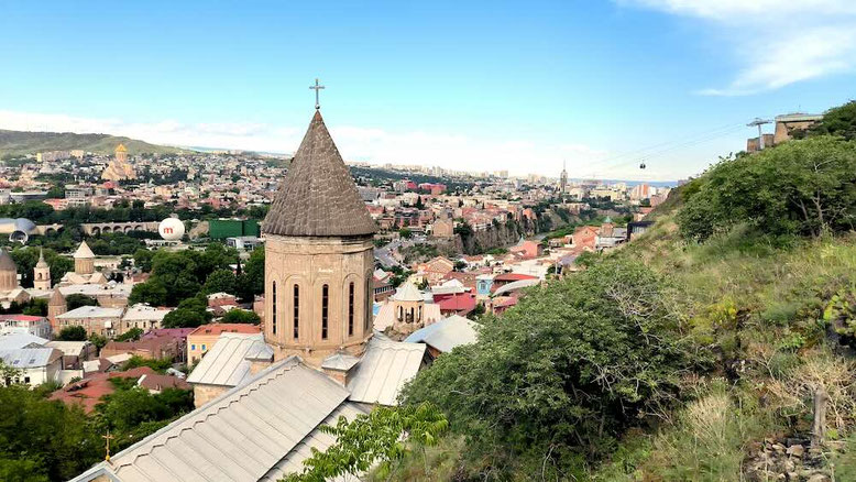 Panorama su Tbilisi (photo by Gabriele Ferrando - LA MIA ASIA)