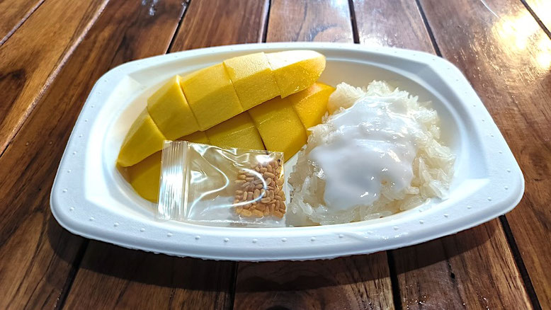 Mango Sticky Rice in K. Panich, Bangkok