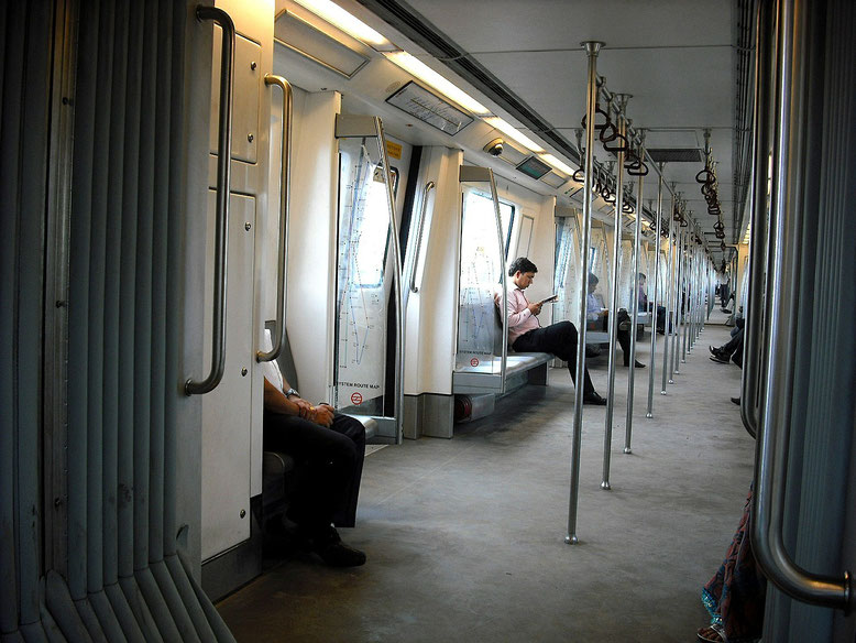 Trasporti a Delhi - Metropolitana