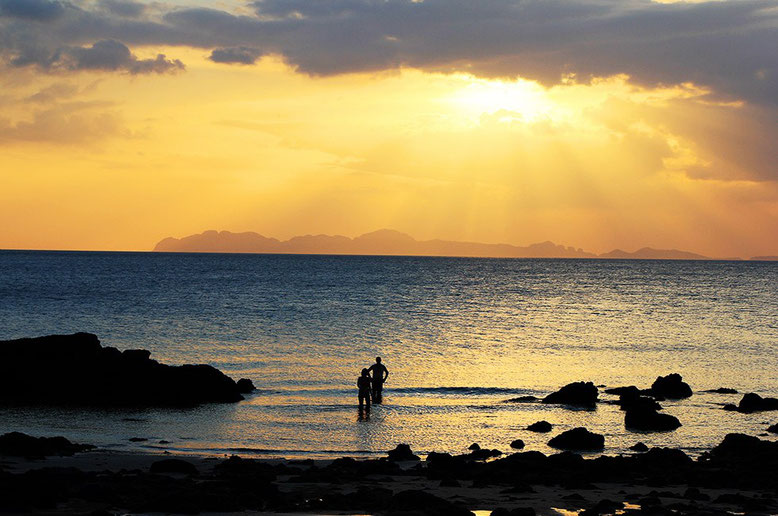 Koh Jum. Tramonto