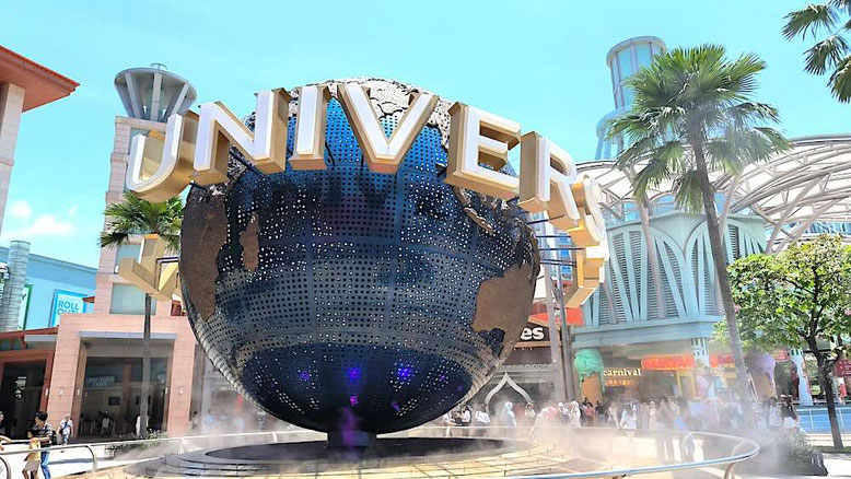 Singapore. Sentosa. Universal Studio Singapore