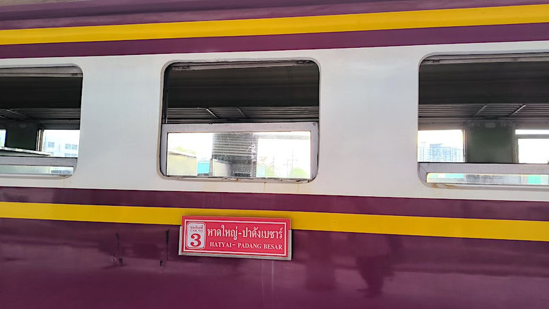 Hat Yai to Padang Besar Train