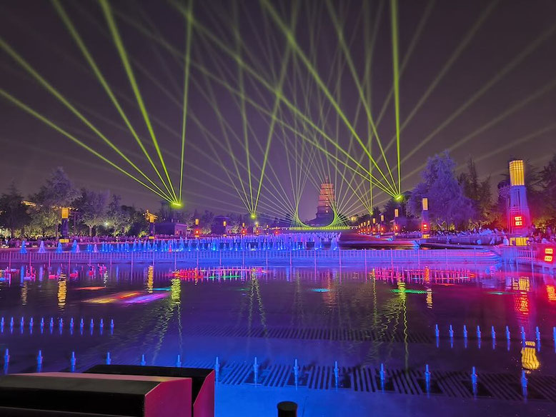 Xi'An Music Fountain Light Show