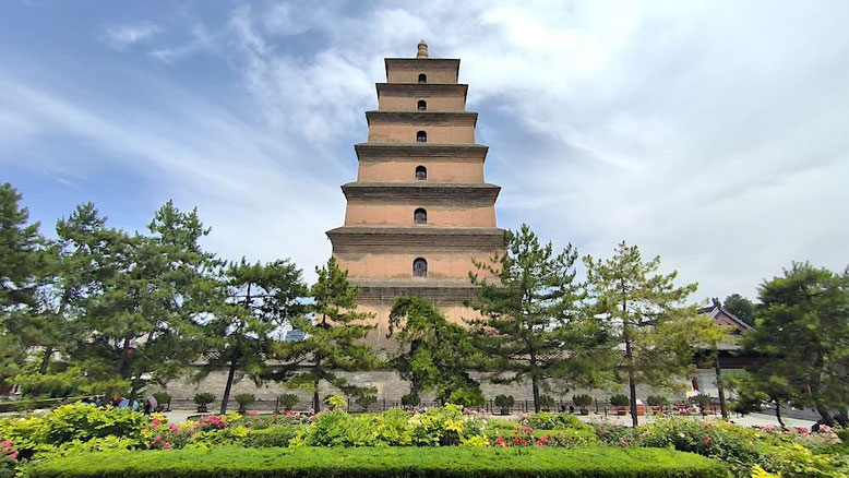 La Giant Wild Goose Pagoda a Xi'An (photo by Gabriele Ferrando - LA MIA ASIA)
