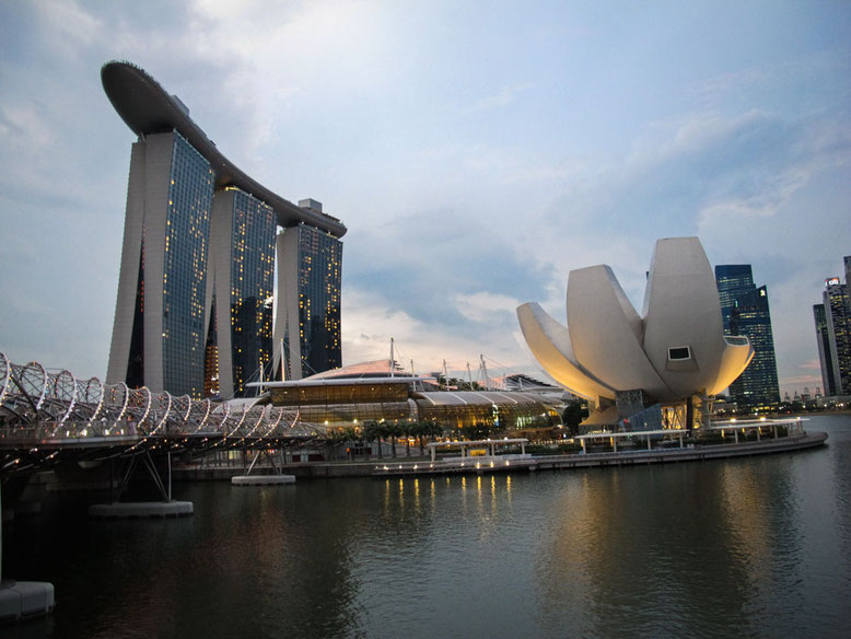 Singapore - Marina Bay sunset