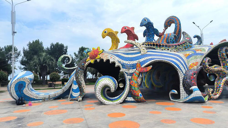 Cosa vedere a Batumi. Octopus Mosaic