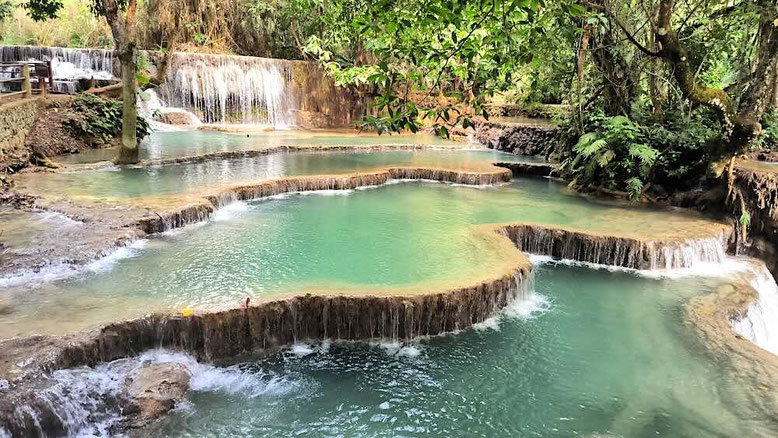 Kuang Si Waterfall Luang Prabang, LAOS
