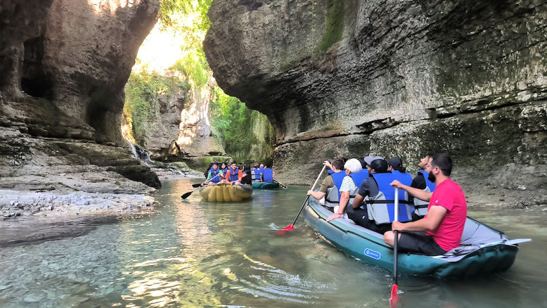 Tour a Kutaisi. Martvili Canyon e Prometheus Cave