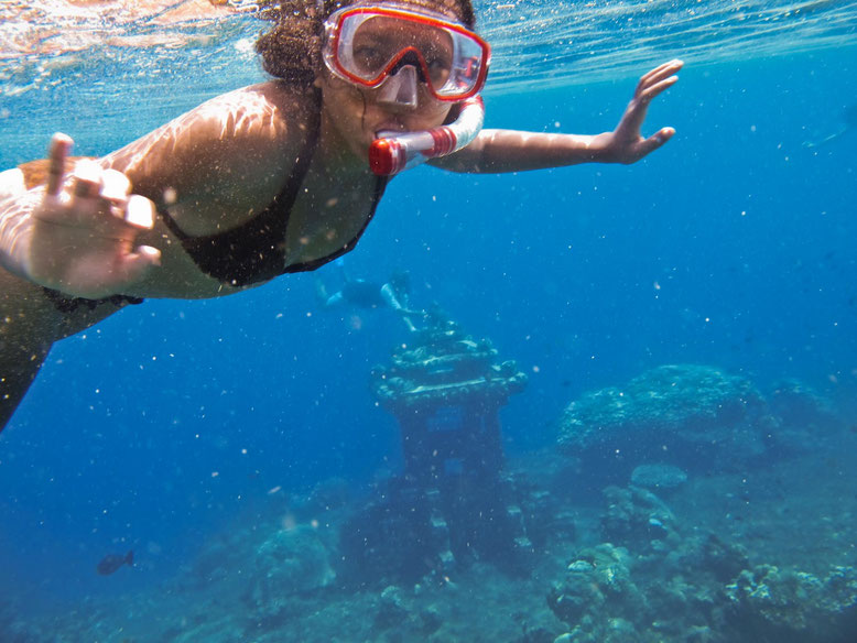 Bali underwater Temple