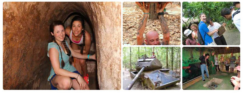 Viaggio di gruppo Vietnam e Cambogia. Chu chi Tunnels