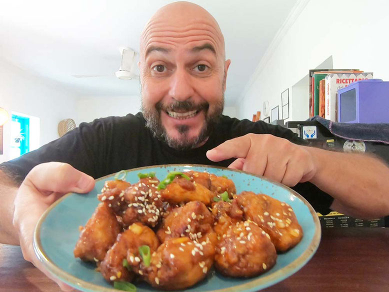 Ricetta cinese pollo al miele in agrodolce