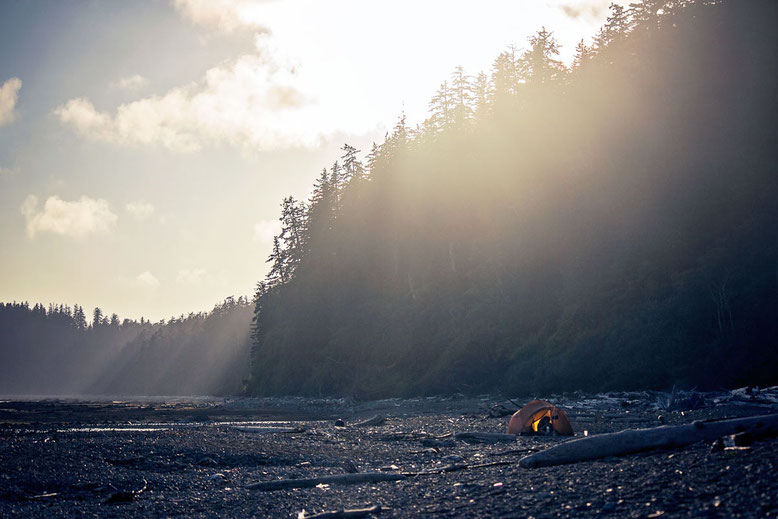 West Coast Trail campground