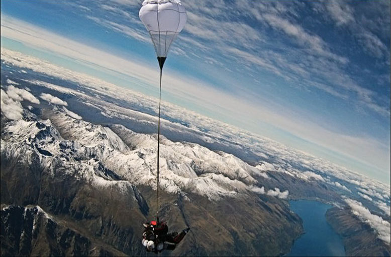 Paid $400 for skydiving in Quenstown in New Zealand, but my memories are priceless.