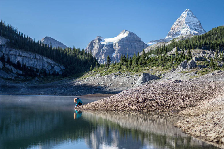 Campground at Og Lake, Mt Assiniboine