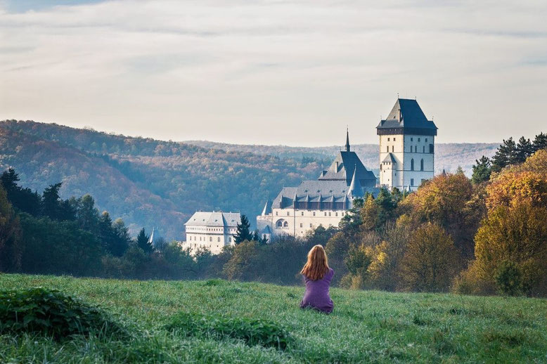 Karlstejn castle, central Czech Republic