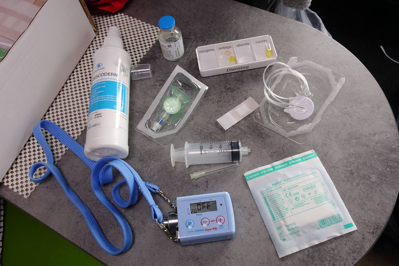 Die wöchentliche Zufuhr von "ein paar menschlichen Antikörper" soll Schlimmeres verhindern. Das geht auch im Wohnmobil ...