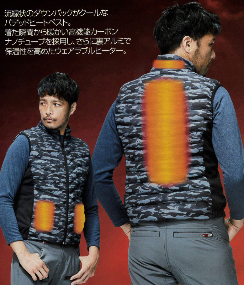 W-SWITCH HEAT HYPER~ダブルスイッチヒート 60000 ベスト+機器フルセット~¥15,900(税込)