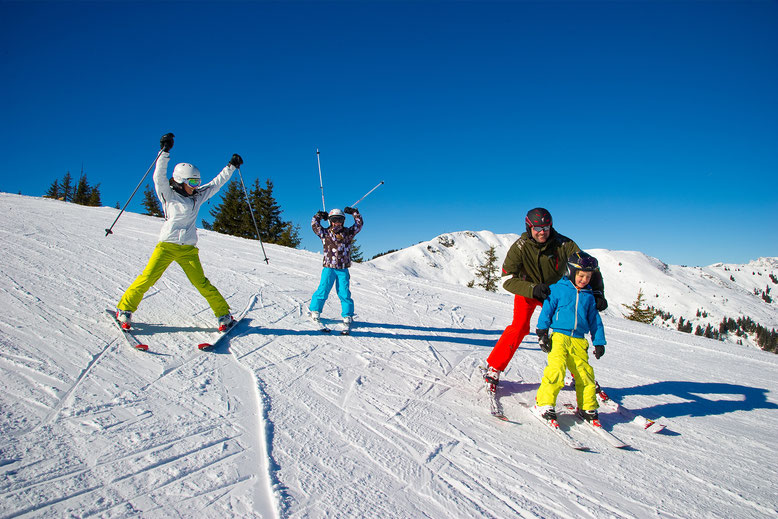 Skiing in Grossarltal-Dorfgastein ski area