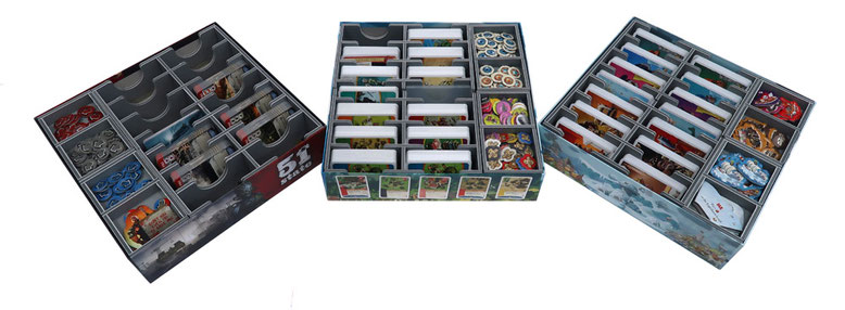 folded space insert organizer 51st state imperial settlers empires of the north