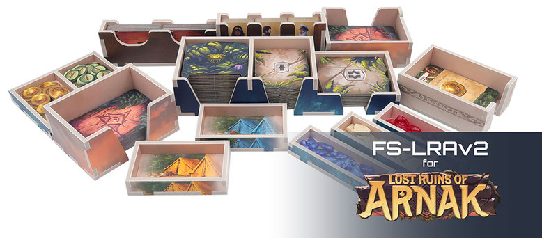 folded space insert organizer lost ruins of arnak expedition leaders missing expedition