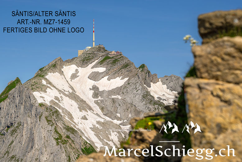 Säntis, Alter Säntis, Wandbild, Berggasthaus Alter Säntis