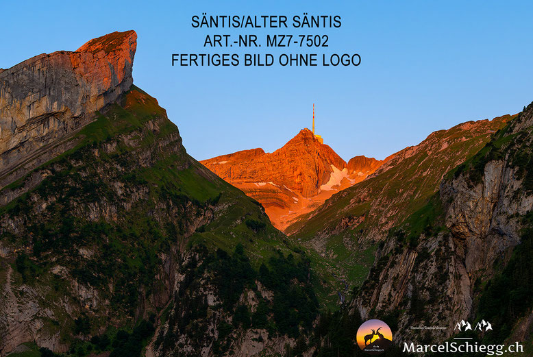Säntis, Alter Säntis, Wandbild