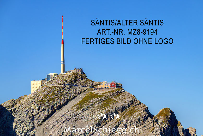 Säntis, Alter Säntis, Wandbild, Berggasthaus Alter Säntis