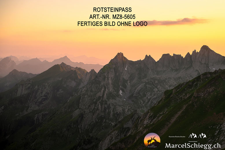 Rotsteinpass, Bilder Schweizer Alpen, Alpenfotografie, Bilder Alpstein, Alpsteinbilder, Toggenburg Bilder