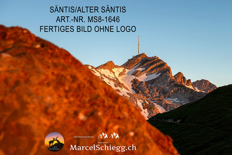 Säntis, Alter Säntis, Wandbild