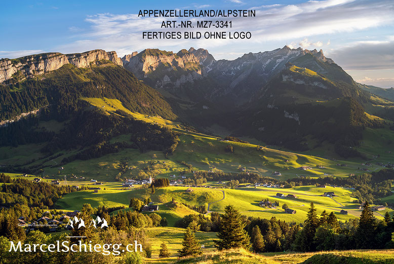 Marcel Schiegg Fotografie, Landschaftsfotografie, Alpsteinpanorama, Alpstein, Appenzell, Appenzellerland, Schweiz