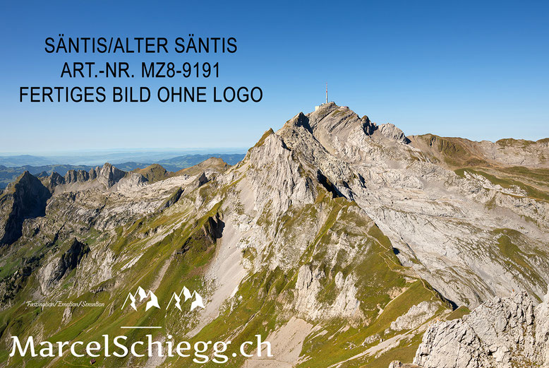 Säntis, Alter Säntis, Wandbild, Berggasthaus Alter Säntis
