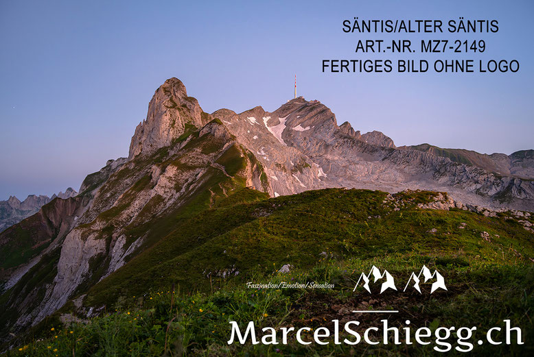 Säntis, Alter Säntis, Wandbild, Berggasthaus Alter Säntis
