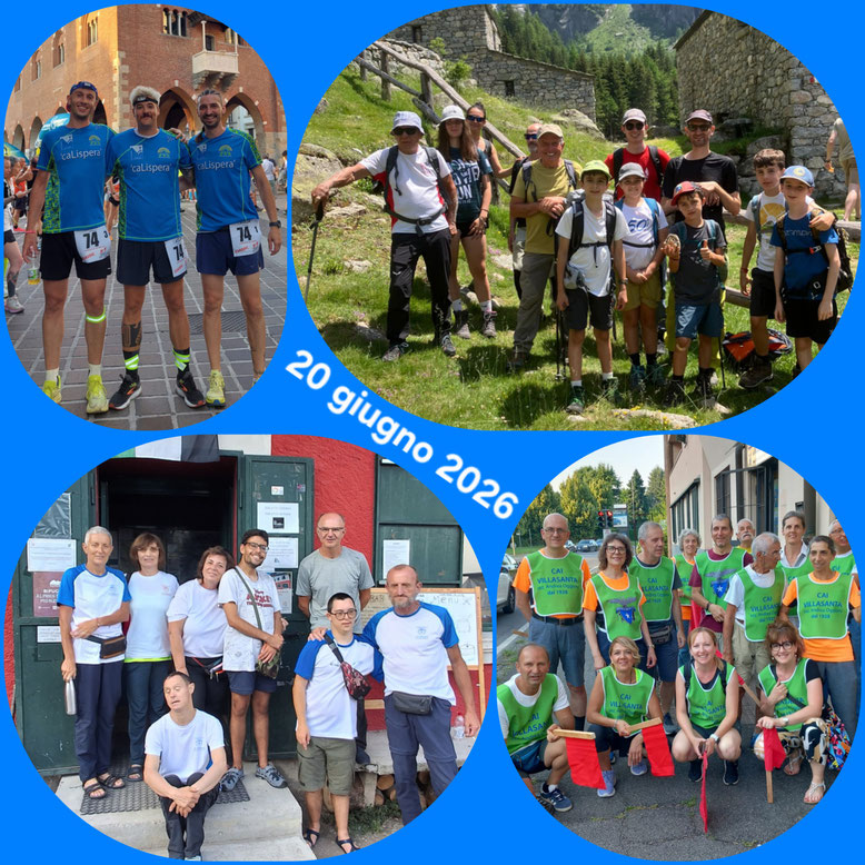 SABATO 20 GIUGNO 2026 ...Un sabato ricco di eventi, COMPLIMENTI e GRAZIE A TUTTI!!!