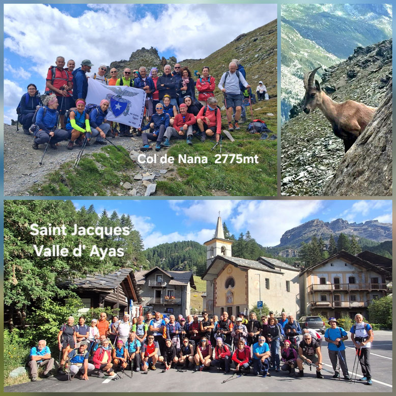 Domenica 19 LUGLIO 2026: Escursione in Valle D'Ayas , Rifugio Grand Tournalin 2600mt.