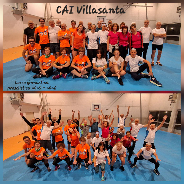 CAI VILLASANTA - CORSO GINNASTICA PRESCIISTICA  anno 2025 -2026 