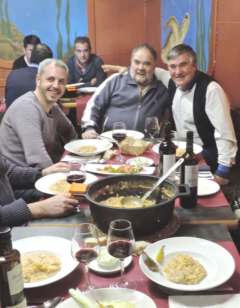 Juan Banda, Josep Lluís Polop y Pedro Durán