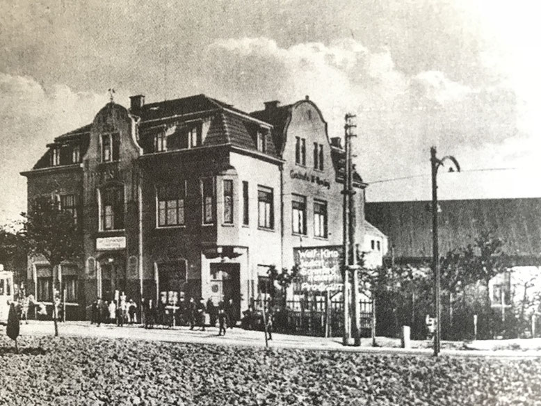 Historische Aufnahme Haus Rensing in Rünthe