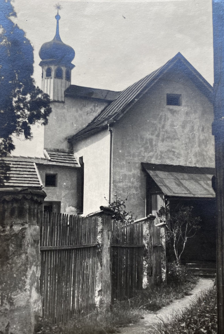 Scheidensteinkirche „Haserkirchl“, um 1930 Foto: Archiv G. Aichner ai©